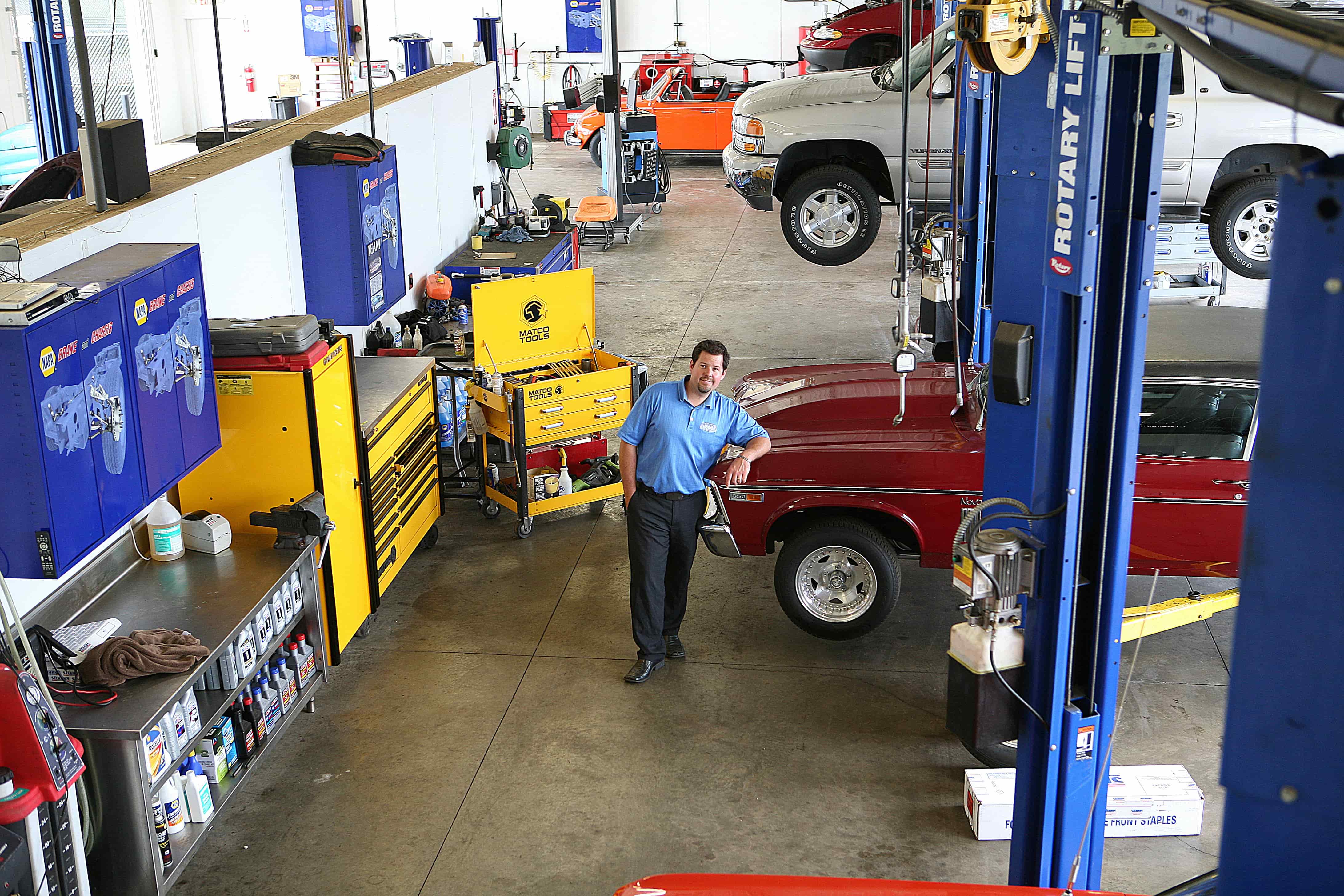 Heavy duty towing service